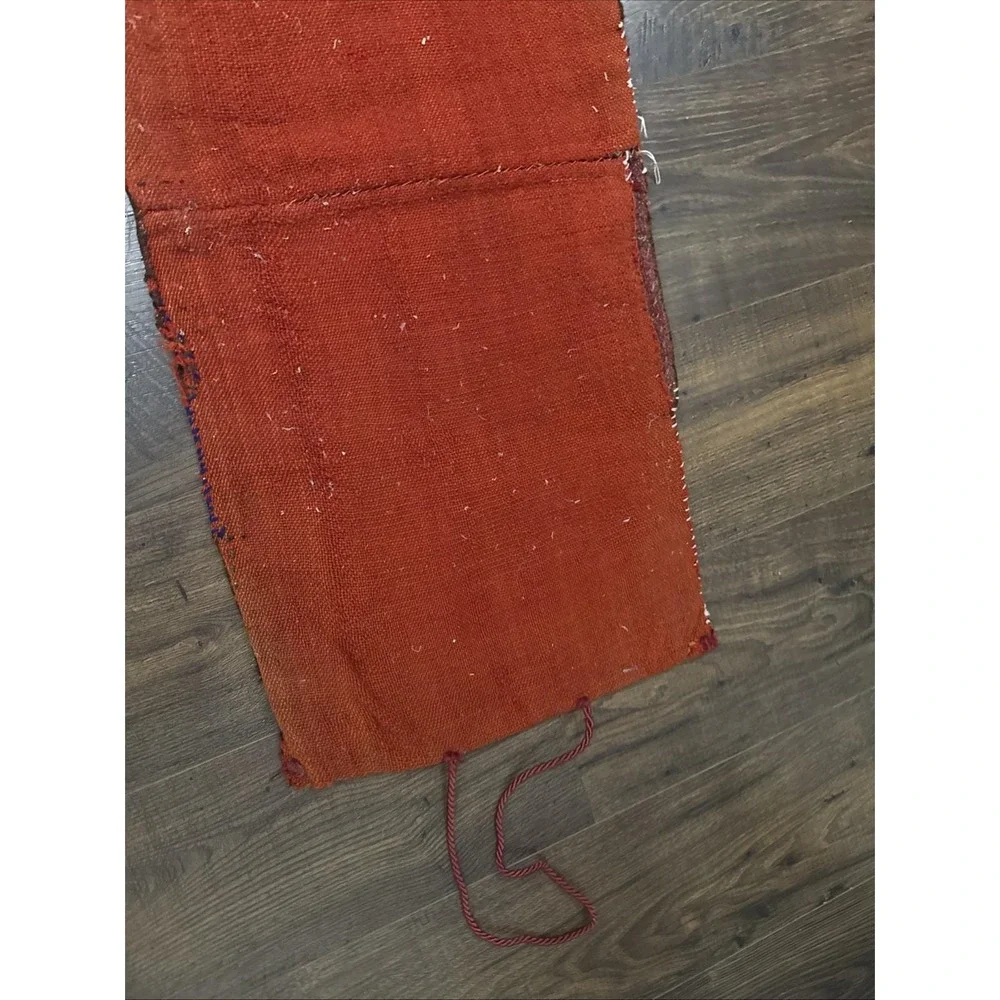 VTG Turkish Wool Handwoven Prayer Rug?? 30 X 14